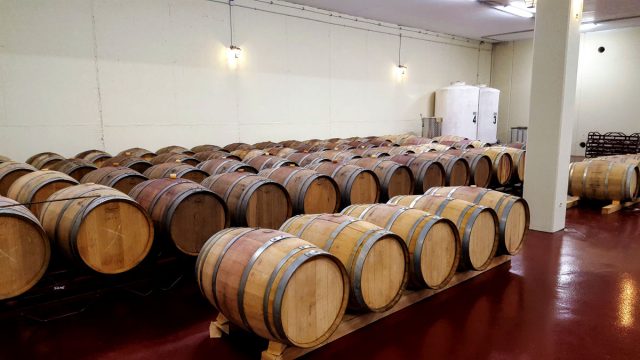 barricas Sala de Barricas Bodegas Alcasor