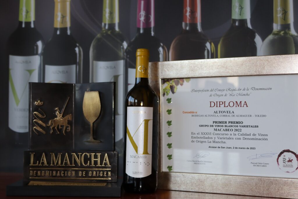 Premio Calidad de los vinos DO La Mancha Altovela