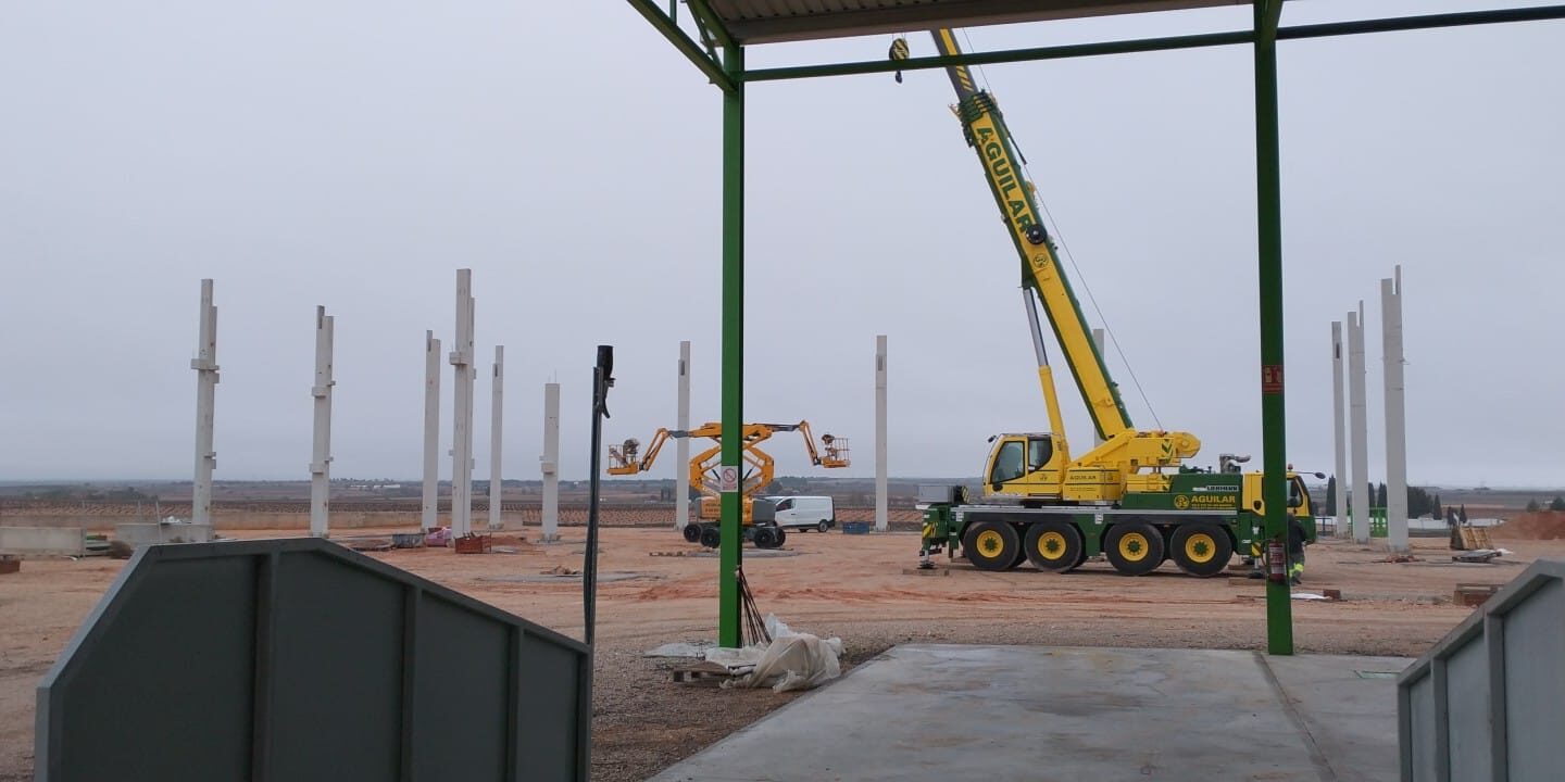 Obras de ampliación en CROPAV